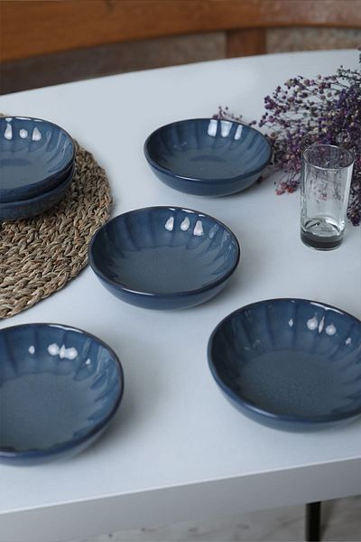 Keramika Lapis Sirius 12 cm 6 τεμάχια Q08 - Σετ μπολ και σάλτσας