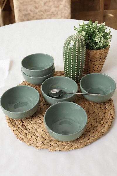 Keramika Μπολ Green Cloud - 12 cm, 6 τεμάχια, 326 μοντέλα