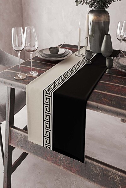 Viva Home Τραπεζομάντιλο 40x140cm Premium Ταϊλανδέζικο υφαντό ύφασμα από φτερ...