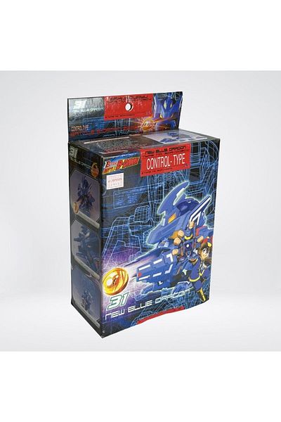 Takara Tomy Takara Battle B-Daman Zero No 31 - مجموعة نماذج Bakuso Bakusouryu، شخصية التنين الأزرق للاستخدام اليومي الجديد