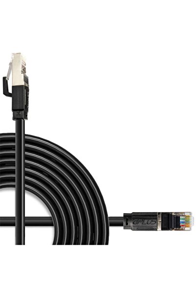 Gplus Cat6 20 Metre F/utp 1g 250 Mhz 26 Awg Folyo Kaplamalı Profesyonel Ftp Network Ethernet Lan Kablo 20m