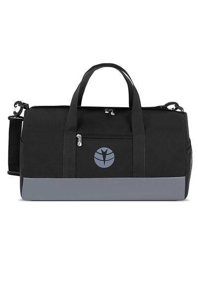 Youth Чорно-сіра спортивна та дорожня сумка - 50x27x27 см Ручна поклажа