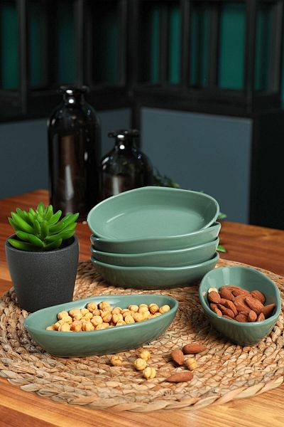 Keramika Bol pentru gustări Green Sea / Bol pentru sos 14 Cm 6 Bucăți 326