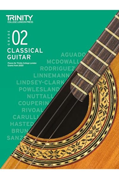 Faber Music Ltd. قطع امتحان الجيتار الكلاسيكي بكلية ترينيتي لندن 20202023 الص...