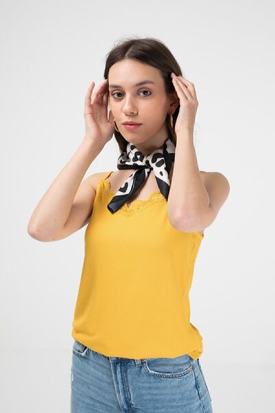 BRZ COLLECTION Women's Viscose Lace Camisole Athlete