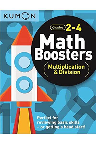 Kumon Publishing تمارين تقوية في مادة الرياضيات الضرب والقسمة للصف الرابع وال...