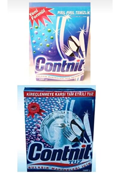 Bulaşık Makinesi Deterjanı 1000 Ml + Bulaşık Makinesi Tuzu 2 Kg Ikili