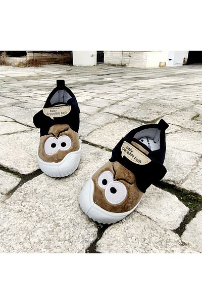 GEZER Orthopedic Fun Soft Velcro Eye Nursery - Νηπιαγωγείο και παπούτσι για το σπίτι