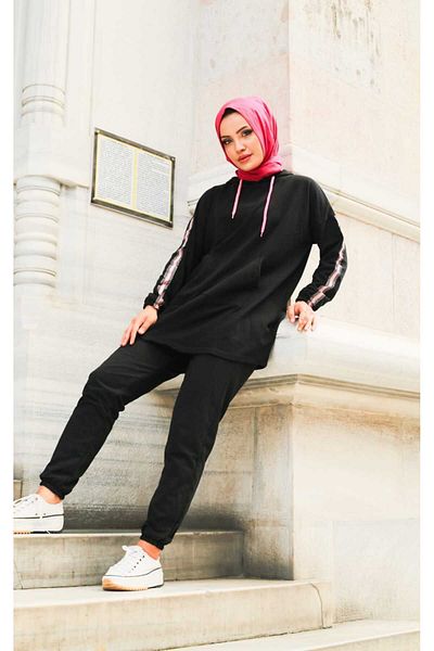 CNG MODA Hijab Tracksuit Set - Oversize Model