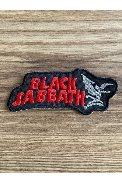 StüdyoÜmitTişört رقعة شعار Black Sabbath Music Band، وملقط، وملقط، وملقط جينز