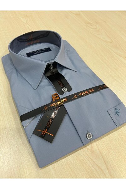 ESPERANZA DÜZ RENK KISA KOLLU TRİKOTON ERKEK GÖMLEĞİ