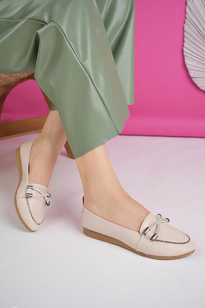 MUGGO Grawel Daily Stylish Style and Comfortable Stone Women's Ballerinas