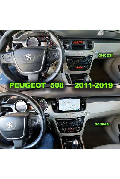 NAVMİNA PEUGEOT 508 2011-2019 UYUMLU 9 İNÇ 4-32 GB MULTİMEDYA KAMERA