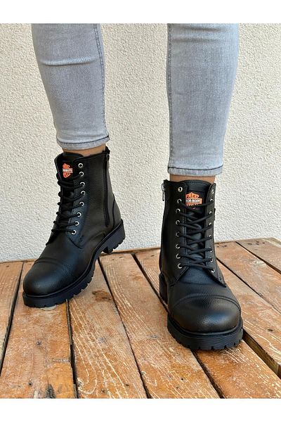 MUGGO Peu Guaranteed Rubber Sturdy Flexible Winter Water and Cold Proof Men's Lace-Up Boots