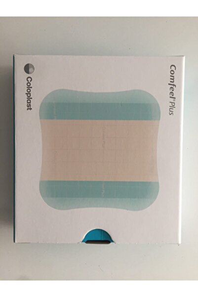 Coloplast (10 ADET) 3110 Comfeel Plus Hydrocolloid Yara Örtüsü 10x10 Cm