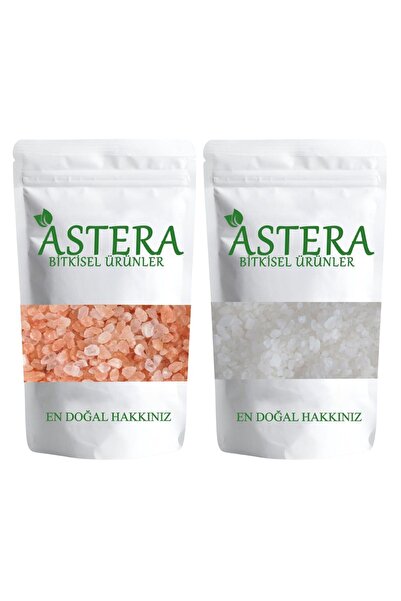 ASTERA 4 Kg İri Tuz Seti ( 2 Kg Himalaya Tuzu Tane + 2 Kg Kaya Tuzu Tane )