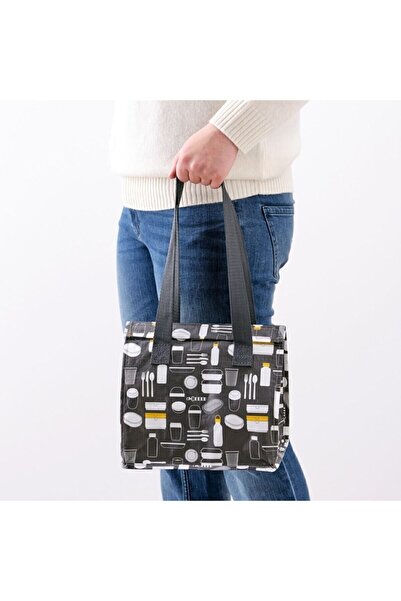 IKEA Fladdrig Lunch Bag Gray