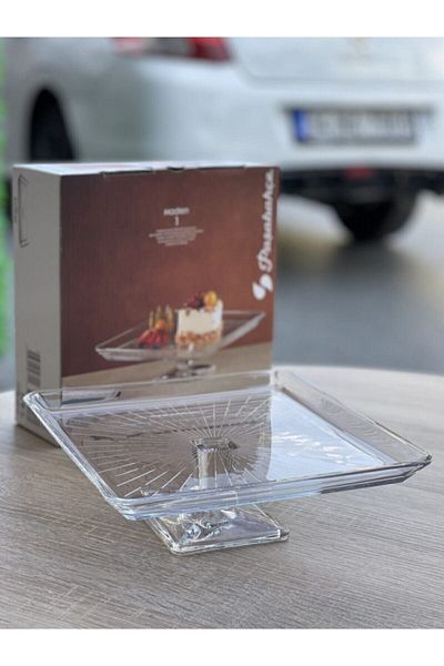 Paşabahçe Madlen Footed Square Presentation Rack Fma04996