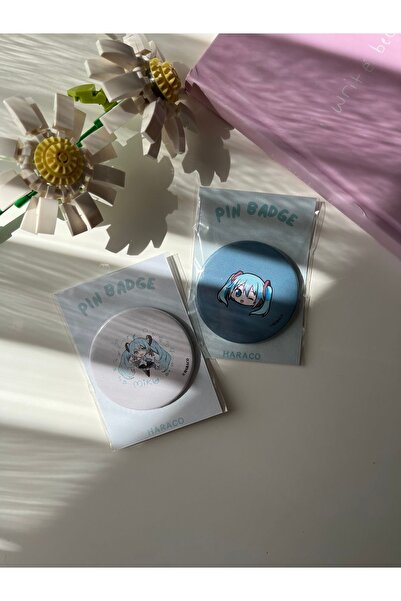 Hara Company Hatsune Miku 2’li Rozet