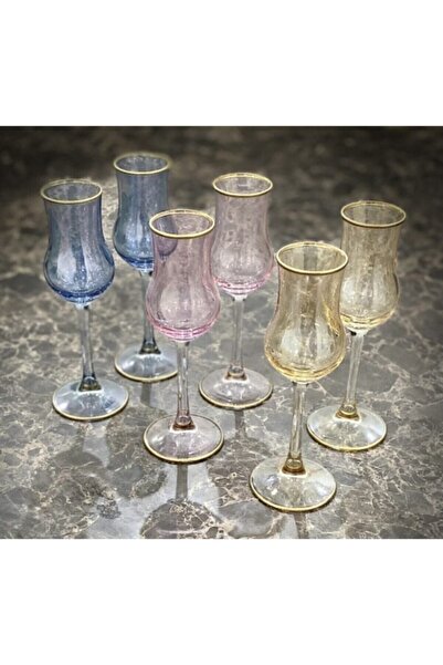 Paşabahçe 6’lı Grappa Renkli Kahve Yanı