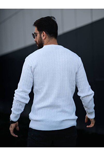 Gameyal Men's Crew Neck Knitwear Sweater