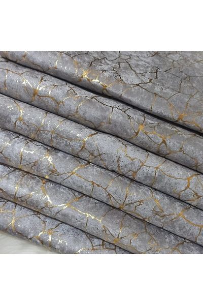 Tekstilsa Sofa Sofa Bed Cover Yenimoda Gold Leaf Decorative Light Gray Floor Sponge Sofa Cover 1pc