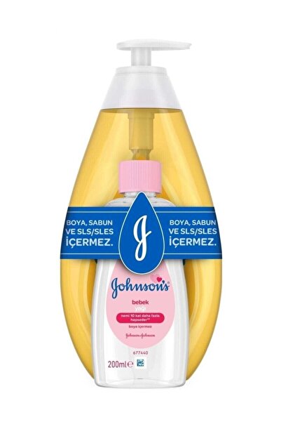 Johnson´s Baby Johnsons Baby Bebek Şampuanı Klasik 750ml+bebek Yağı 200ml (2 Li Set)