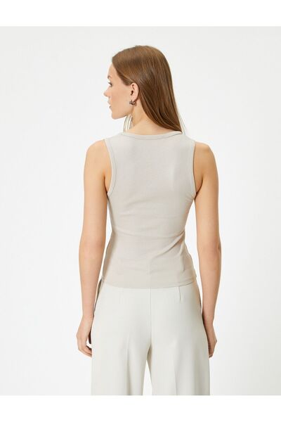 Koton Women's U-Neck Tank Top