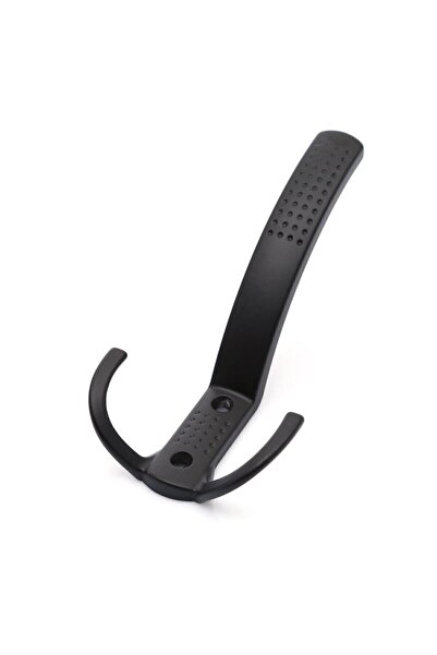 Metax Κρεμάστρα παλτών με κουκκίδες Μαύρη ματ μεγάλη κρεμάστρα