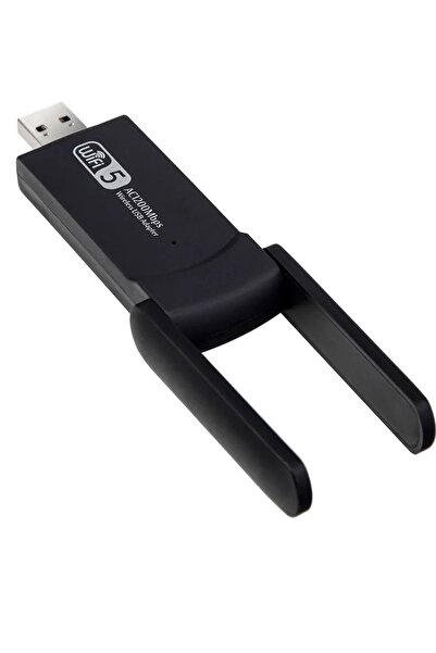 alfalink WF5 AC1200 Mbps Dual Band 2.4+5Ghz Usb 3.0 Çift Antenli Kablosuz WiFi Adaptör