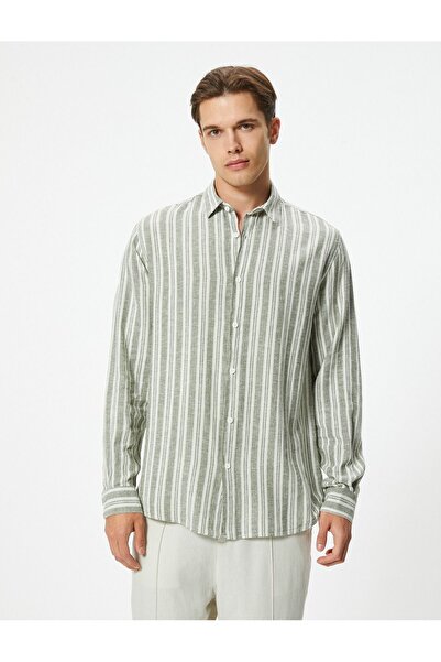 Koton Ανδρικό μακρυμάνικο πουκάμισο