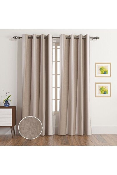 Home Box Eco Era Mia 2-Piece Jacquard Curtain Set - 135x240 cm