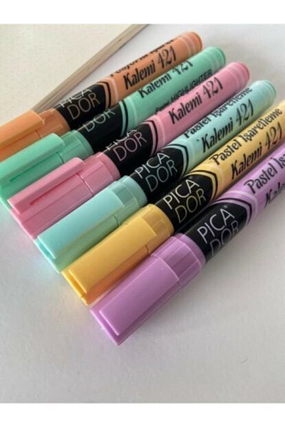 Picador 6-Piece Marking Pen Pastel Tones