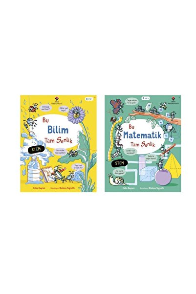 Tübitak Yayınları Bu Matematik Tam Senlik - Bu Bilim Tam Senlik - 2 Kitap Set