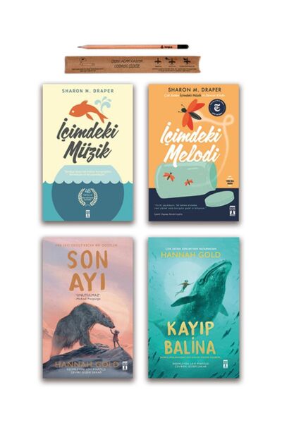 Genç Timaş الموسيقى فيي - اللحن فيي - القمر الأخير - مجموعة الحوت المفقود 4 كتب