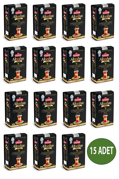 Çaykur 15 Pieces ALTINBAŞ 500 GR High Definition