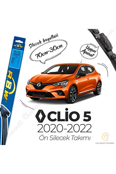 Rbw Muz Silecek Takımı Renault Clio 5 2020-2022 Ile Uyumlu