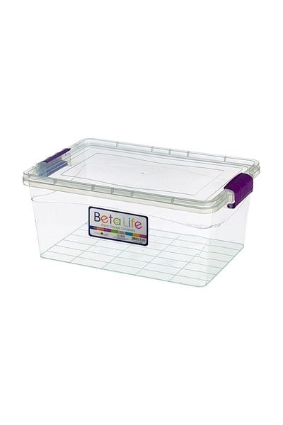 Beta Murat Plastic Multi-Purpose Food Storage Container with Lid 10 L