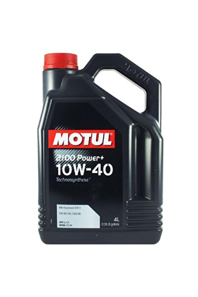 Motul 2100 Power+ Plus 10w40 4 Lt Sentetik Motor Yağı