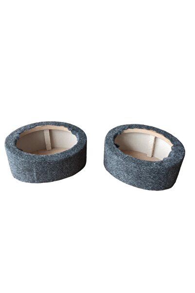 Sunflowers Oval Gri Renk Mdf Midrange Kabin Takım