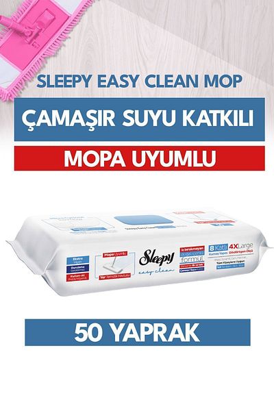 Sleepy Set of 3 Cleaning Package - Surface and Mop Towel, Wet Wipes Gift