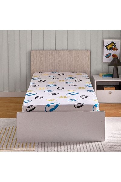 Home Box Batman Single Fitted Sheet - 90x200+25 cm