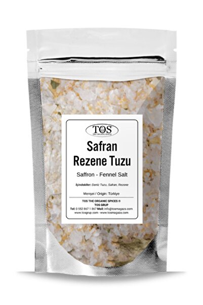 TOS The Organic Spices Safran - Rezene Tuzu 500 gr (1. Kalite) Saffron - Fenn...