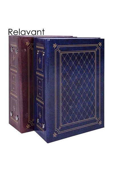 Relavant Άλμπουμ 2 τεμαχίων για 192 φωτογραφίες - άλμπουμ φωτογραφιών με μοτίβο 10x15 cm