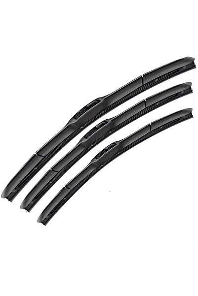 Bulacaksin Hibrit Ön ve Arka Silecek Seti Hyundai Getz 2002-2011 ile uyumlu