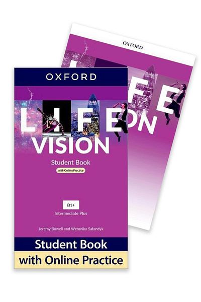 OXFORD UNIVERSITY PRESS Life Vision Intermediate Plus: Student Book with Online Practice and Workbook