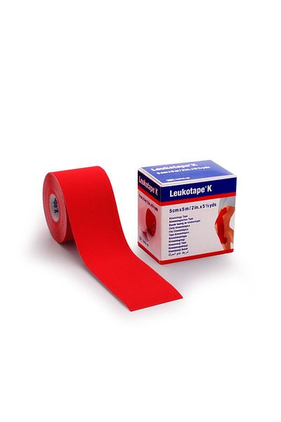BSN Red Leukotape K 5cm X 5m Bsn Kinesiotape