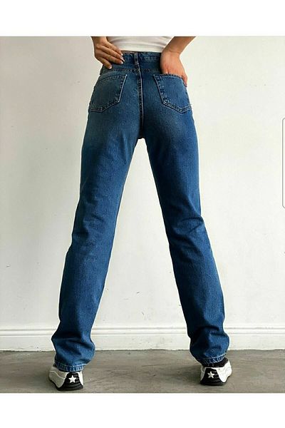 DRC trend Permite pantaloni Palazzo cu talie super înaltă, blugi, blugi