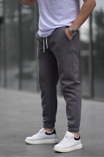 ruNadeS Ανδρικό παντελόνι Jogger με ελαστικά πόδια