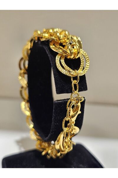 imitasyon dünyası 22 Ayar Altın Kaplama Samanyolu,uzayyolu Bileklik A Kalite 1 Adet